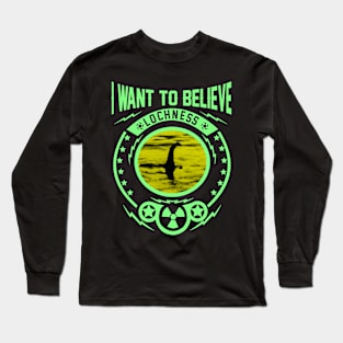I want to believe Lochness Long Sleeve T-Shirt